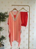 19408 Beautiful Crepe silk kaftan