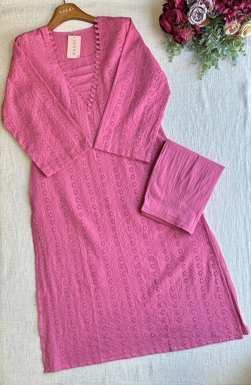 19969 Beautiful hakoba kurti pant set
