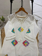 Embroidered Straight Kurta With Salwar And Dupatta - Surat Wholesale Ethnic Wear (Photo 10)
