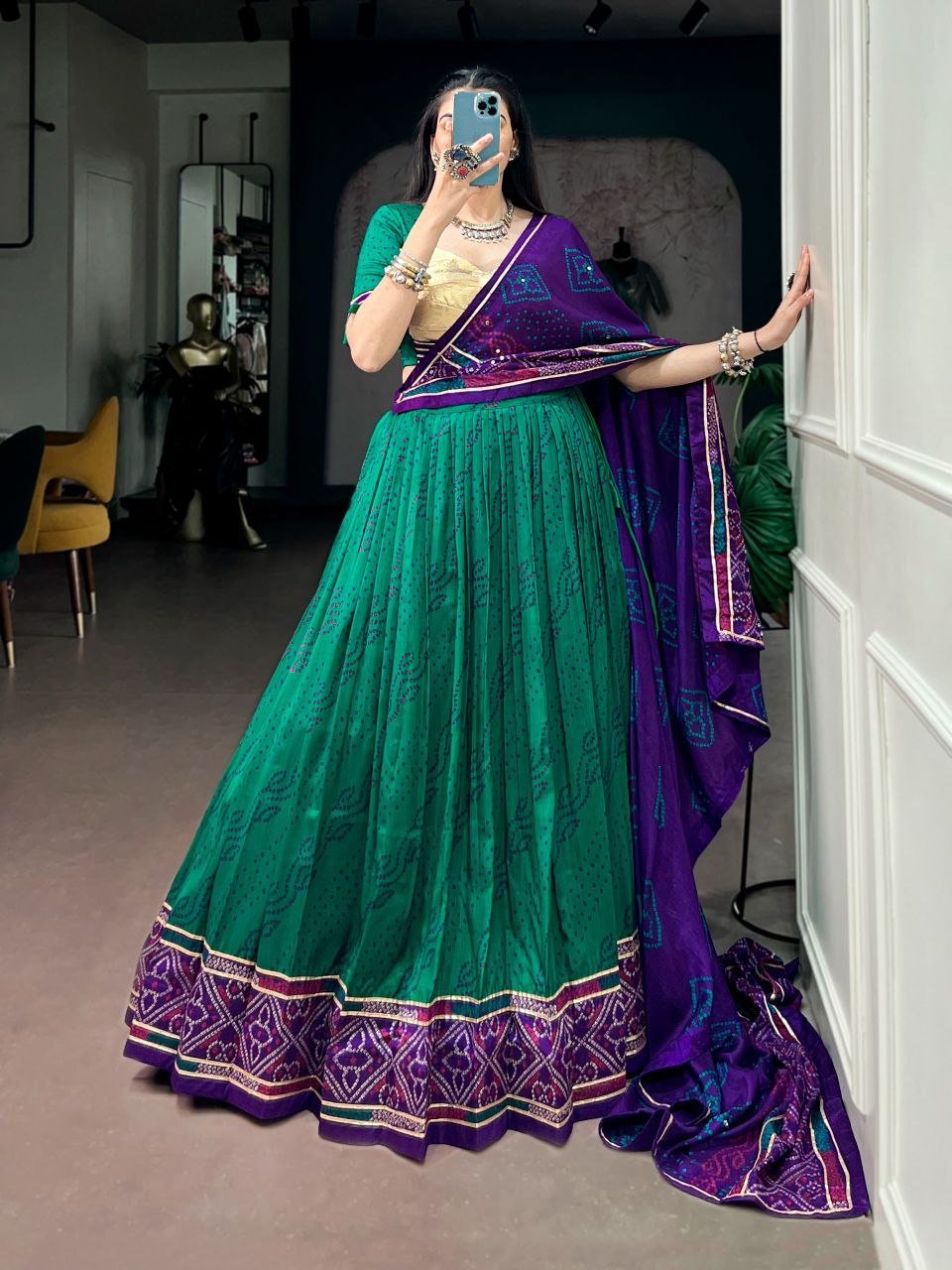 Celebrating Gujarati heritage with a touch of modern elegance