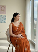 Timeless Splendor Embellished Saree Ensemble