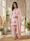 Embroidered Straight Kurta With Salwar And Dupatta - Surat Wholesale Ethnic Wear (Photo 11)