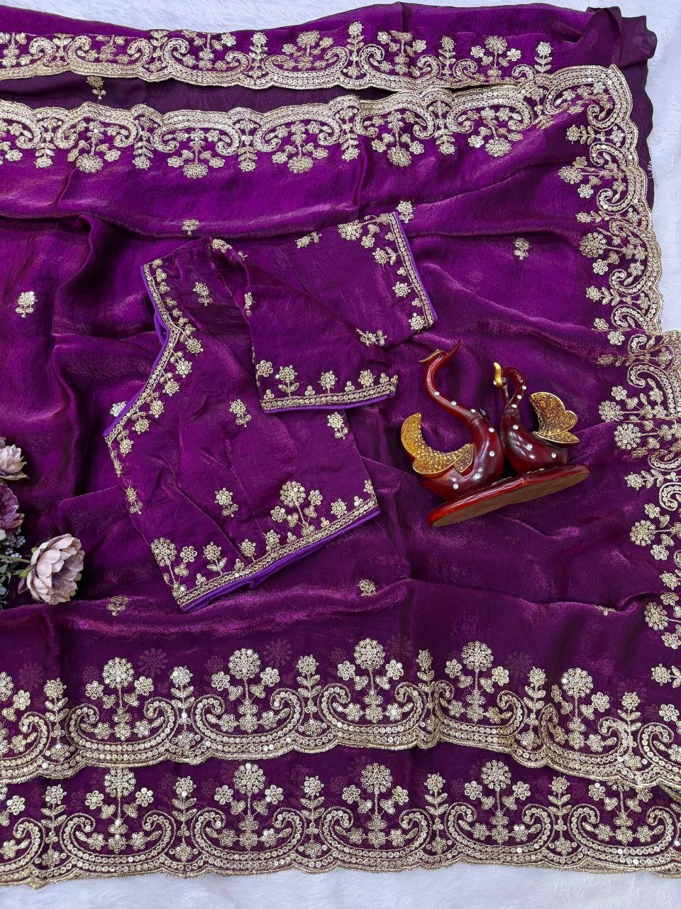 Timeless Splendor Ornate Woven Saree for Sophisticated Festive Occasions