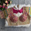 Royal Heritage Intricately Embroidered Festive Blouse Collection