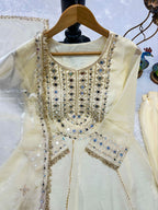 Regal Mirrorwork Palazzo Ensemble for Festive Celebrations