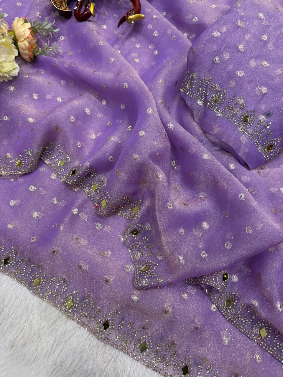 Timeless Splendor Embellished Drapes for Grand Celebrations