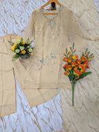 Pastel Perfection Floral Embroidered Festive Suit Ensemble