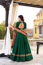 Royal Heritage Embroidered Lehenga Choli With Designer Dupatta