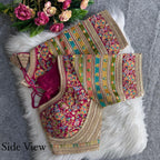 Royal Heritage Intricately Embroidered Festive Blouse Collection