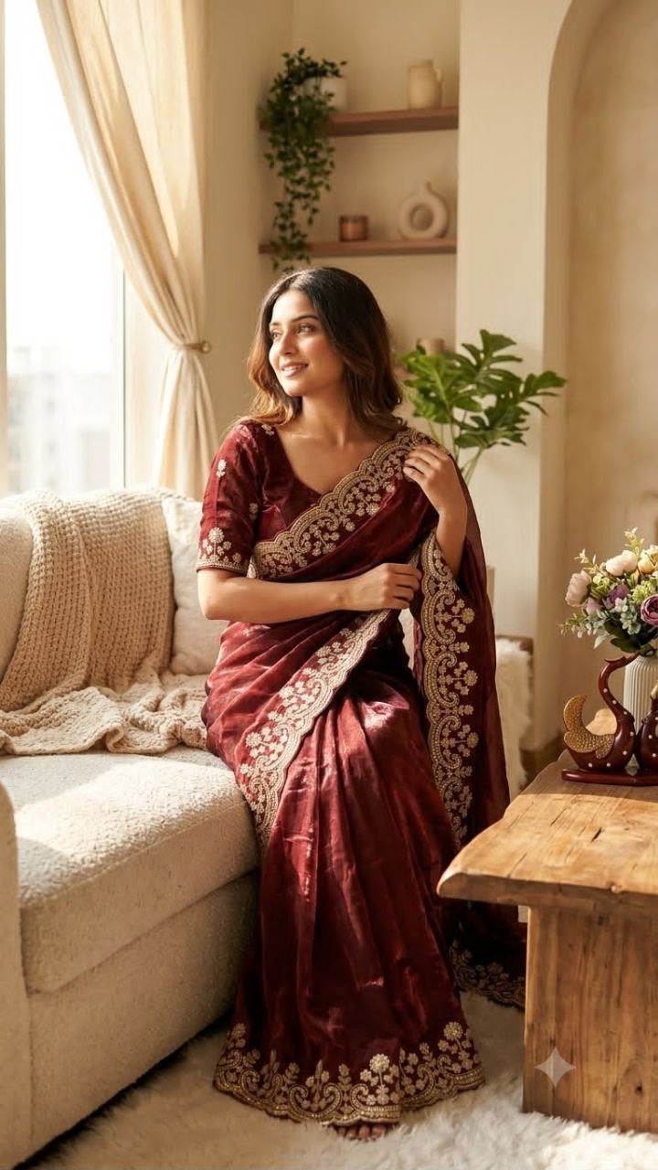 Timeless Splendor Ornate Woven Saree for Sophisticated Festive Occasions