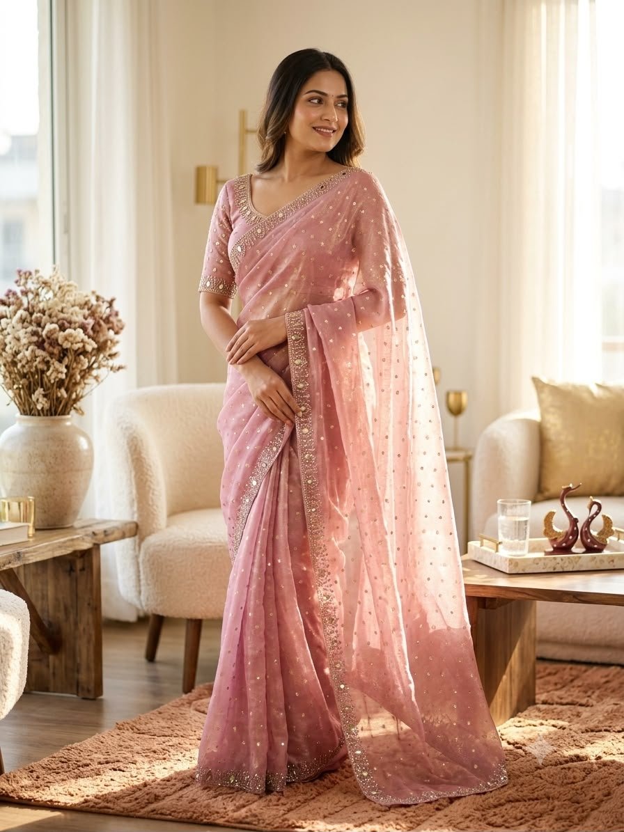 Timeless Splendor Embellished Drapes for Grand Celebrations