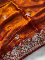 Timeless Floral Embellished Sarees Crafted for Sophisticated Celebrations
