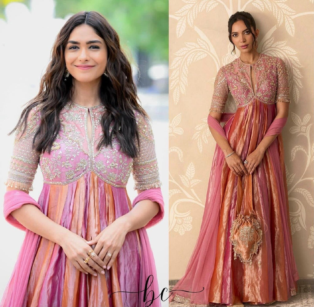 Regal Embroidered Anarkali Ensemble for Grand Festivities