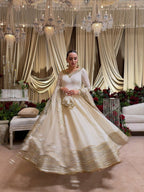 Regal Embroidered Anarkali Ensemble for Timeless Festive Celebrations