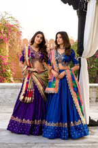 Royal Heritage Embroidered Lehenga Choli With Designer Dupatta
