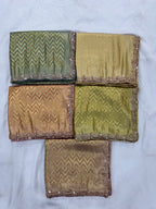 Exquisite Green with Designer Saree Set