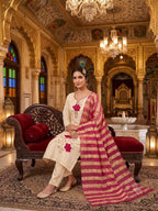 Blooming Garden Floral Romance Ethnic Suit Set