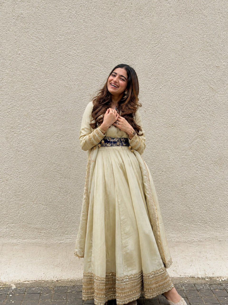 Enchanting Couple's Ethnic Wear Set for Grand Celebrations