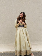 Enchanting Couple's Ethnic Wear Set for Grand Celebrations
