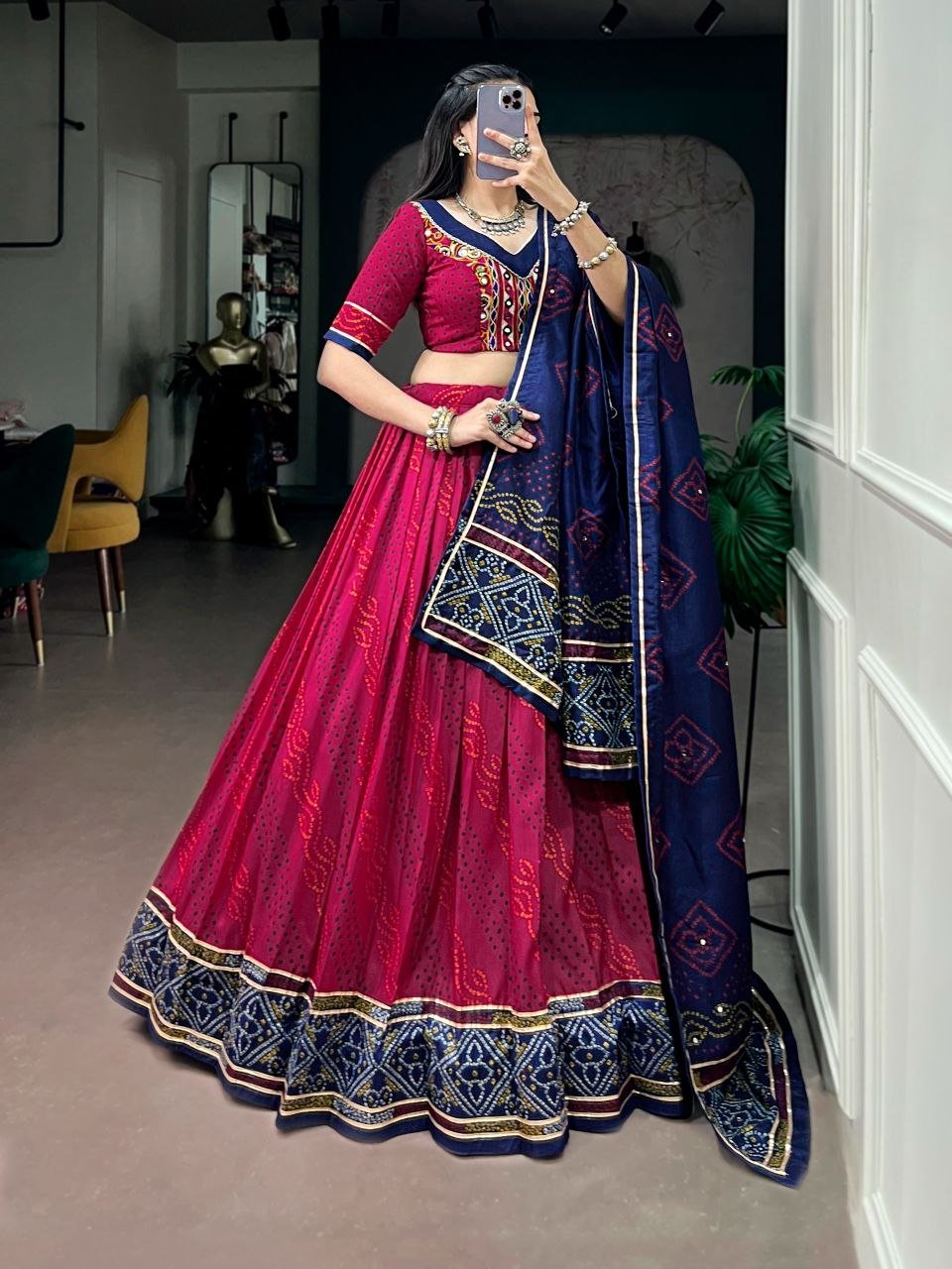 Celebrating Gujarati heritage with a touch of modern elegance