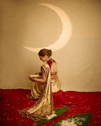 Artisanal Embroidered Drapes with Heritage Motifs for Festive Occasions