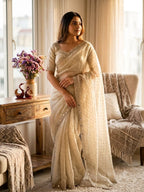 Timeless Splendor Embellished Drapes for Grand Celebrations