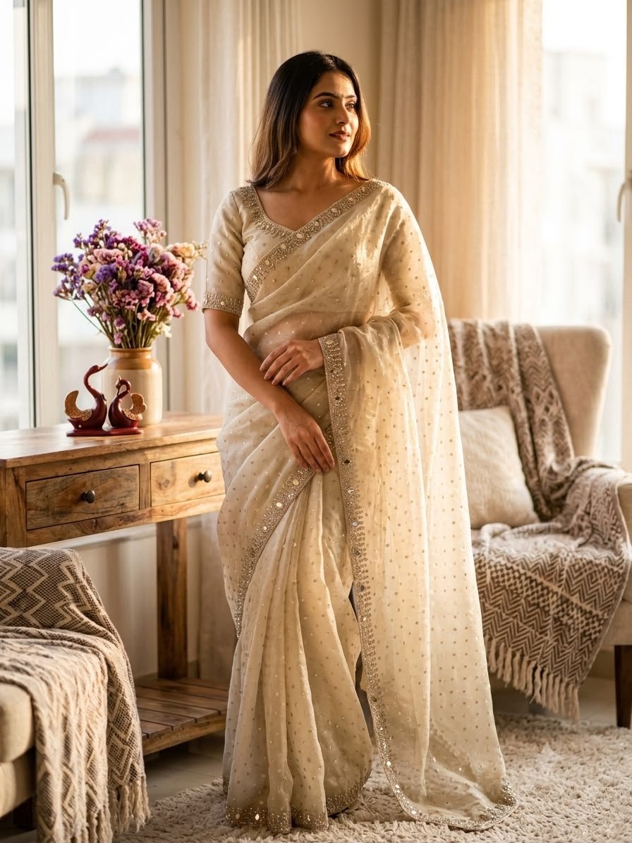 Timeless Splendor Embellished Drapes for Grand Celebrations