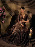 Intricate Zari Embroidered Silk Lehenga Set with Matching Dupatta - Surat Wholesale Ethnic Wear (Photo 3)
