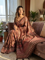 Royal Heritage Intricate Motif Saree for Timeless Celebrations - Surat Wholesale Ethnic Wear (Photo 4)