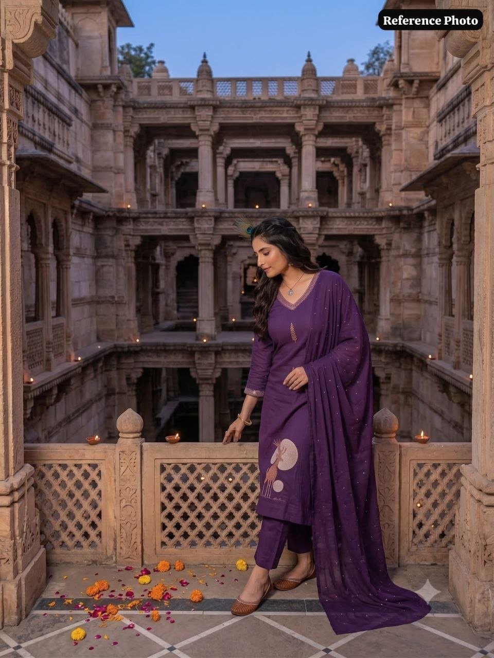 Royal Heritage Embroidered Kurta Set with Artistic Motifs and Graceful Dupatta