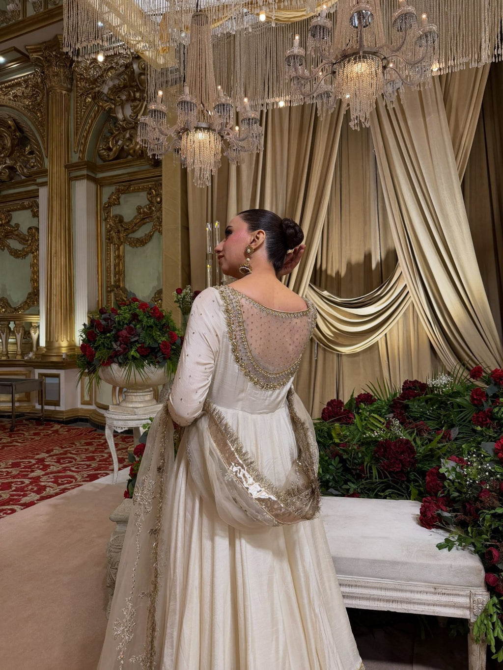 Regal Embroidered Anarkali Ensemble for Timeless Festive Celebrations