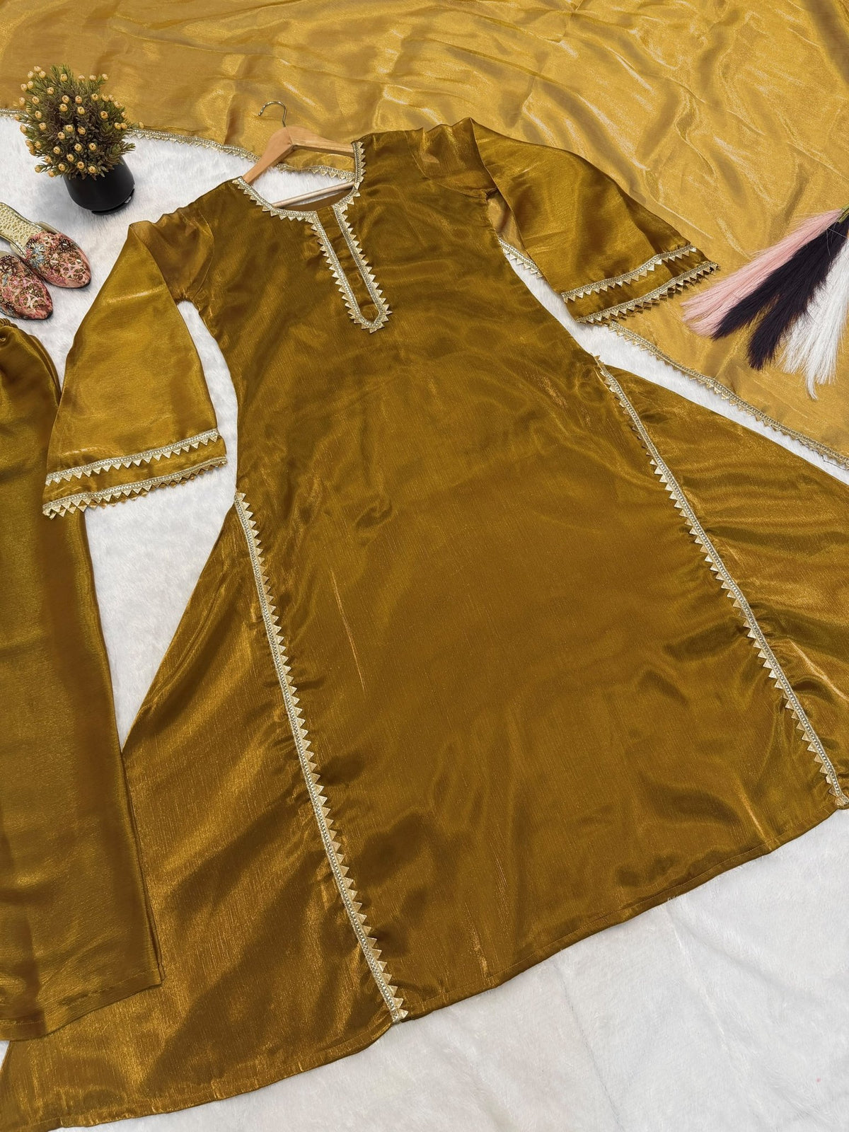 Regal Embroidered Anarkali Ensemble for Timeless Festive Celebrations