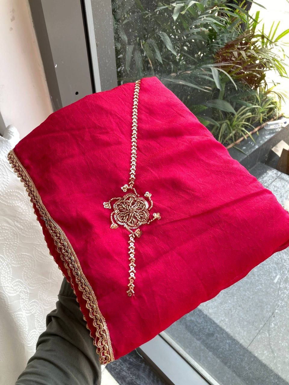 Timeless Splendor Embellished Saree Ensemble