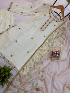Regal Tradition Embroidered Sharara Set