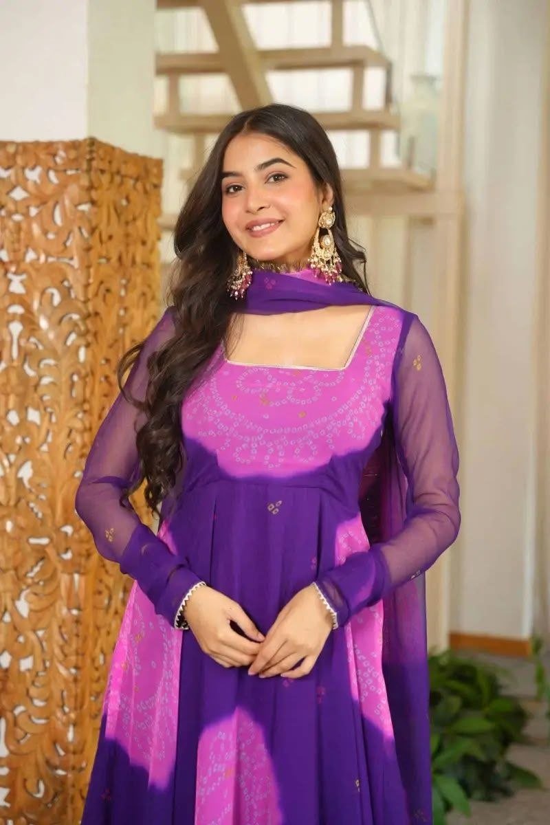 Elegant Orange Faux Designer Lehenga Set