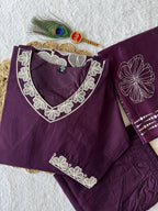 Garden Floral Romance Embroidered Kurta Set with Flowing Dupatta - Surat Wholesale Ethnic Wear (Photo 5)