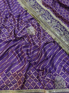 Royal Heritage Embroidered Saree with Intricate Floral Border Detailing - Surat Wholesale Ethnic Wear (Photo 5)