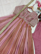 Regal Embroidered Anarkali Ensemble for Grand Festivities