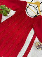 Regal Embellished Palazzo Ensemble for Festive Celebrations