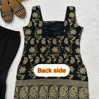 Regal Embroidered Palazzo Ensemble With Flowing Dupatta