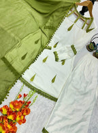 Boho Chic Printed Short Kurti with Flared Pants