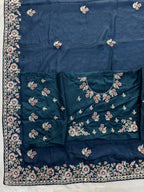 Timeless Floral Embellished Sarees Crafted for Sophisticated Celebrations