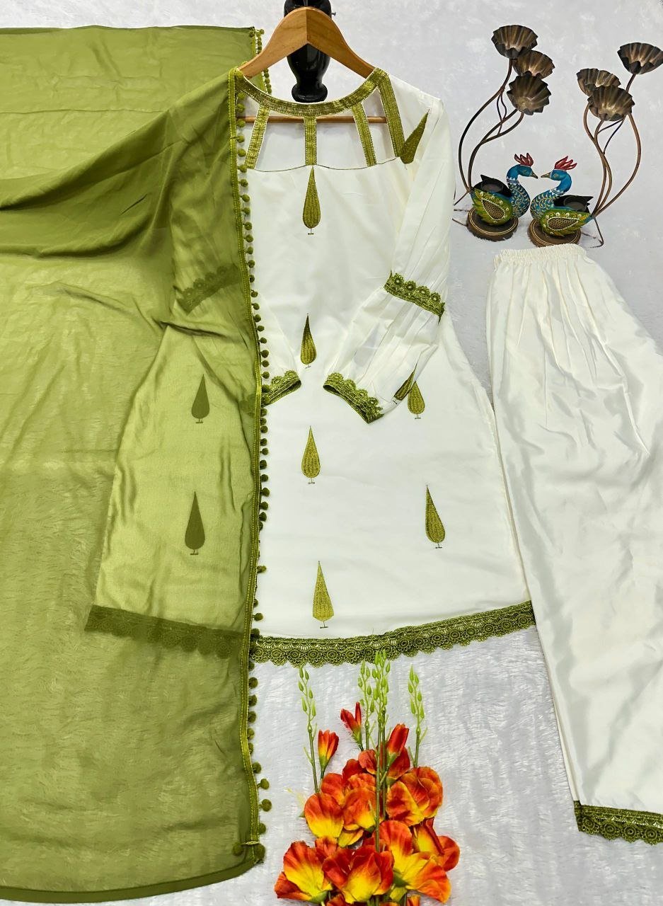 Boho Chic Printed Short Kurti with Flared Pants