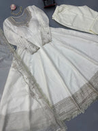 Regal Embroidered Anarkali Ensemble for Timeless Festive Celebrations