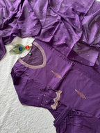 Royal Heritage Embroidered Kurta Set with Artistic Motifs and Graceful Dupatta