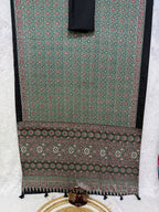 Artisanal Heritage Printed Saree with Intricate Borders for Festive Occasions - Surat Wholesale Ethnic Wear (Photo 6)