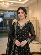Regal Embroidered Palazzo Suit for Grand Festive Celebrations