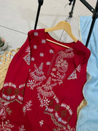 Royal Heritage Intricately Embroidered Kurta and Palazzo Set