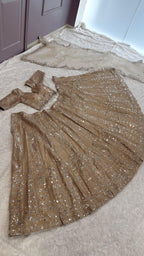 Glamorous Heavily Sequined Designer Lehenga Choli with Net Dupatta - Surat Wholesale Ethnic Wear (Photo 7)