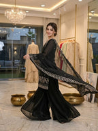 Regal Embroidered Palazzo Suit for Grand Festive Celebrations